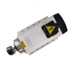 4.5 kW 18000 RPM 380V Air Cooled Square CNC Spindle Motor