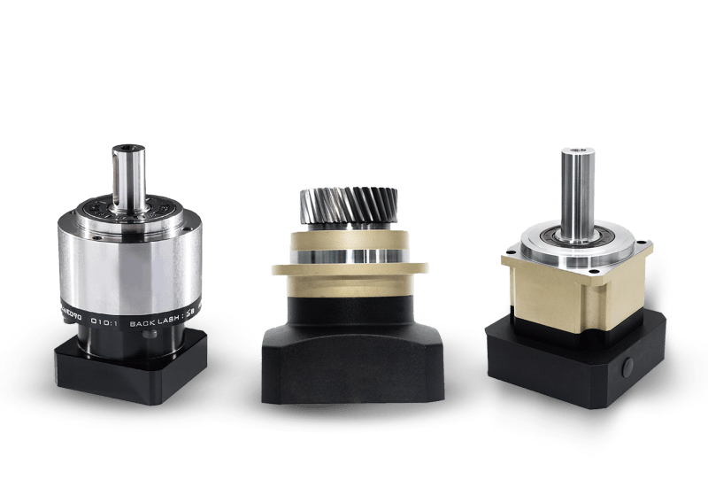 Low backlash inline planetary gearbox speed reducer for high precision servo motors