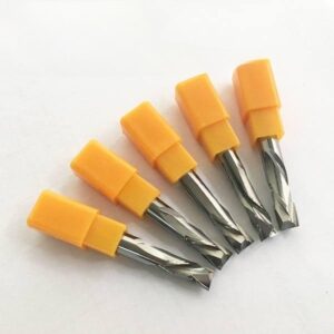 Carbide Compression Router Bits Double Spiral Bits for MDF Laminate Carving