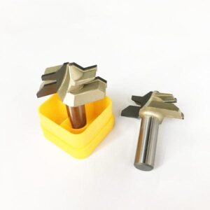 45 Degree Lock Miter Router Bit for Wood Strong Joints Making